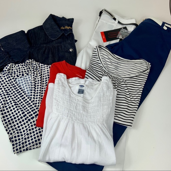 Ann Taylor Tops - Un mystery box-Capsule wardrobe SZ -Sm